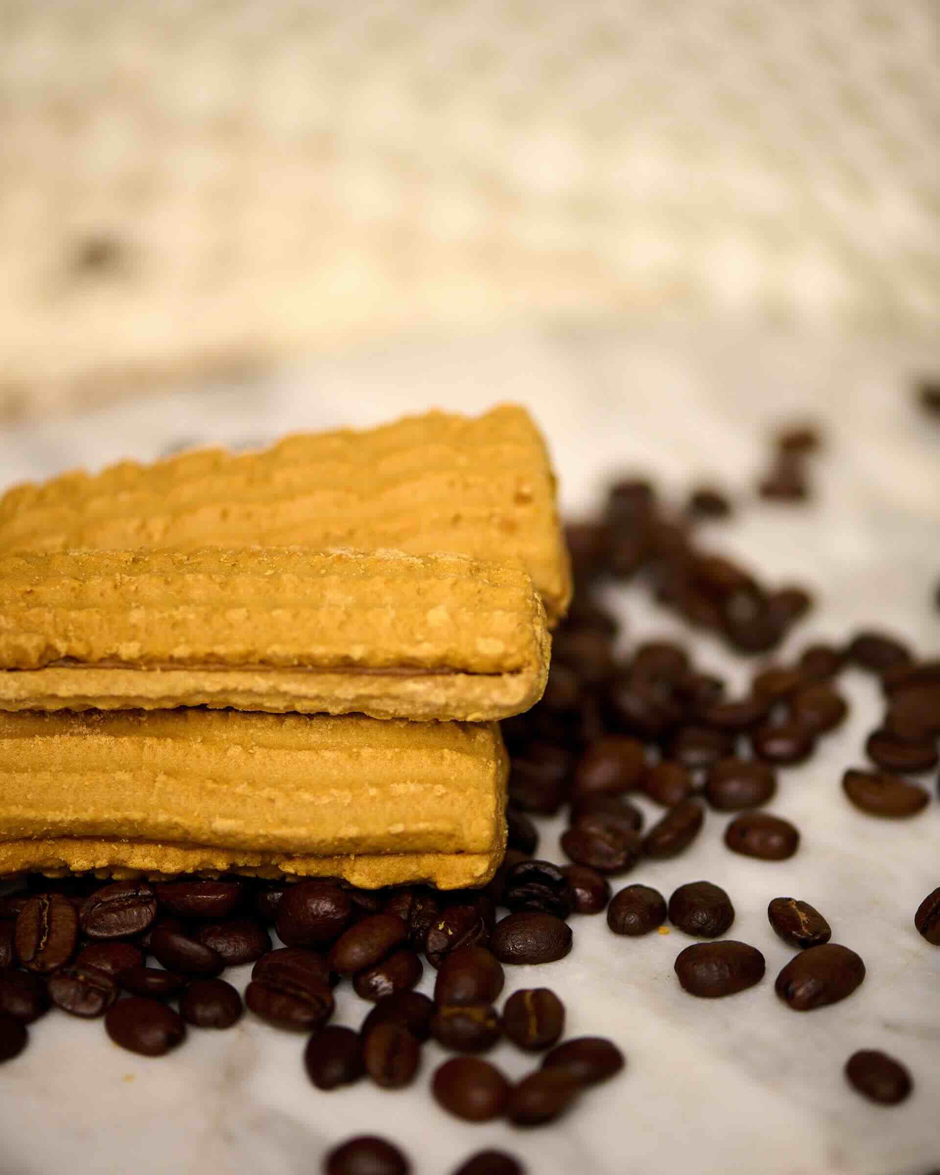 Koffie Koekies with filling — 2