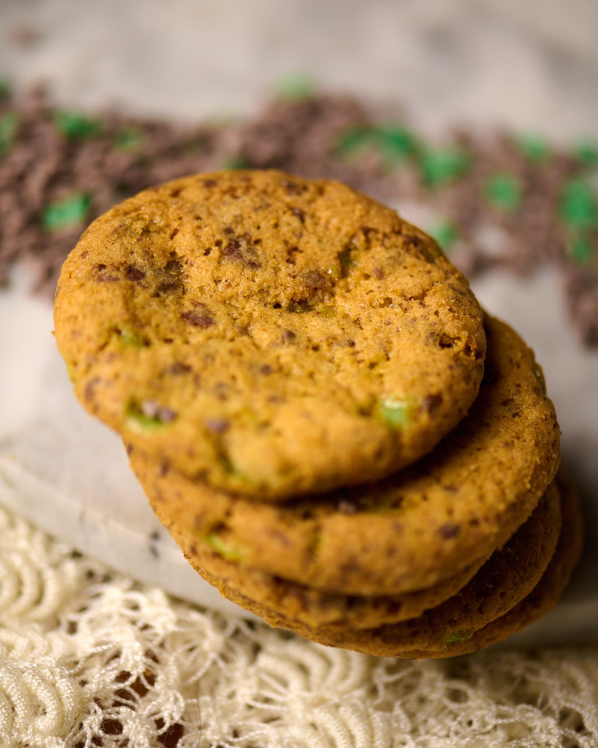 Peppermint crisp  KOEKIES:  🍪🍪🍪 — 4