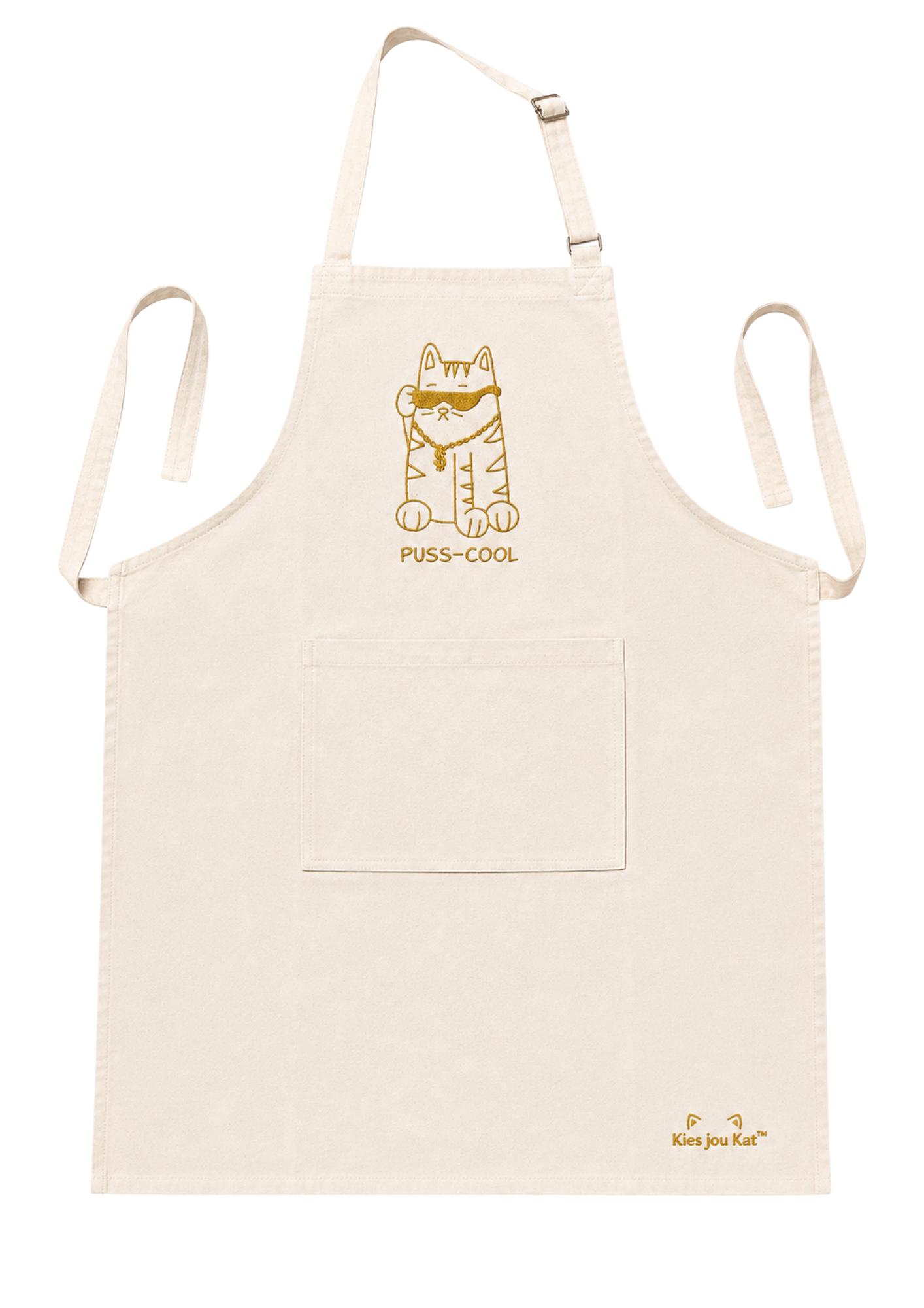PUSS COOL cotton apron