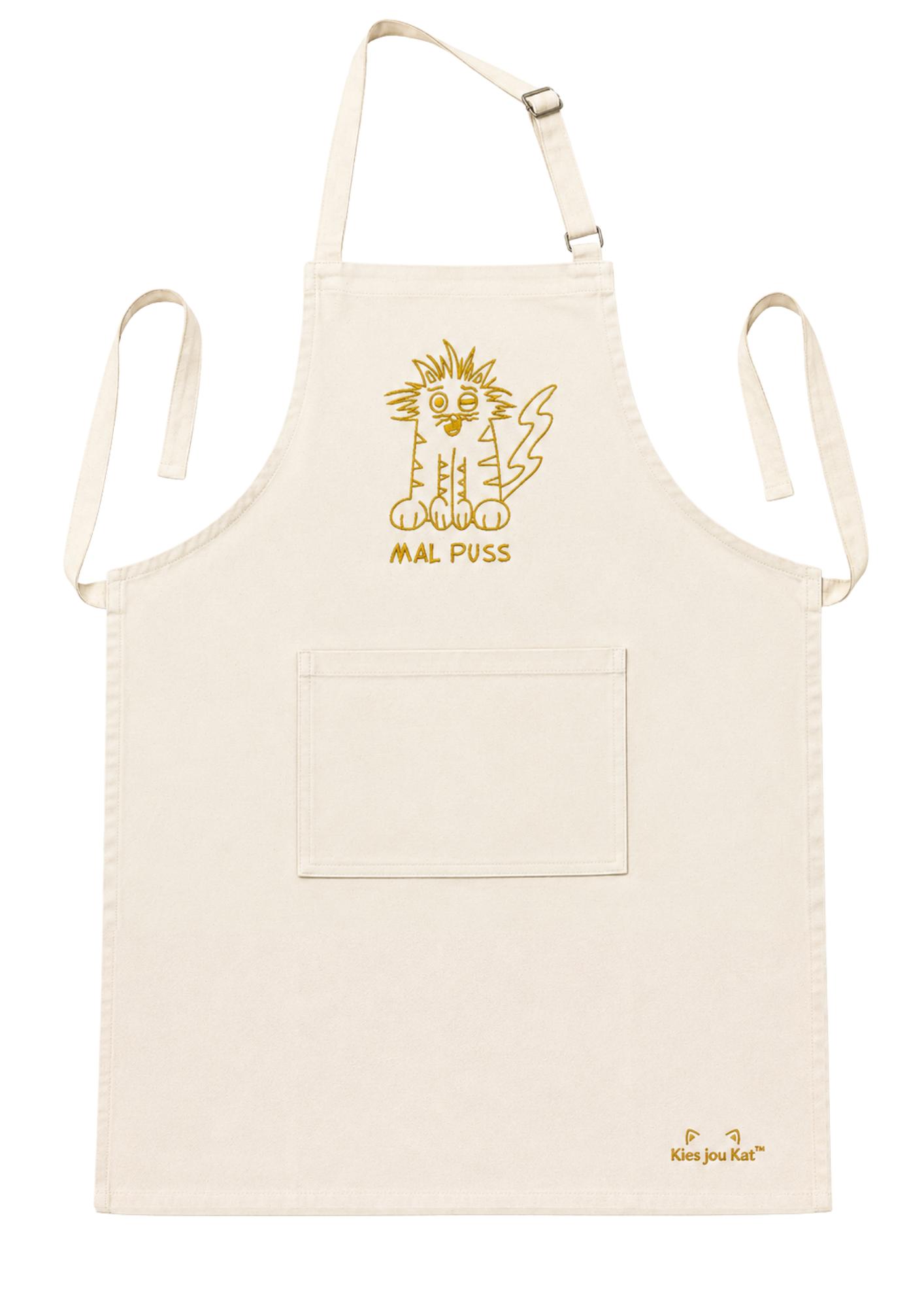 Mal Puss Cotton apron
