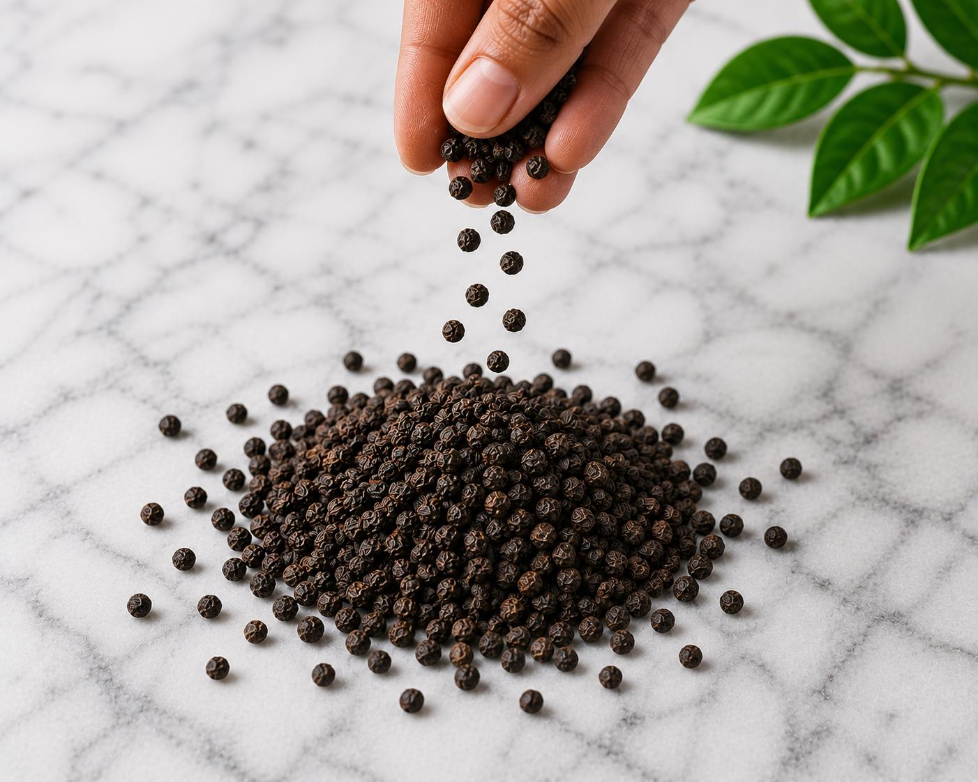 Black Peppercorns  — 1