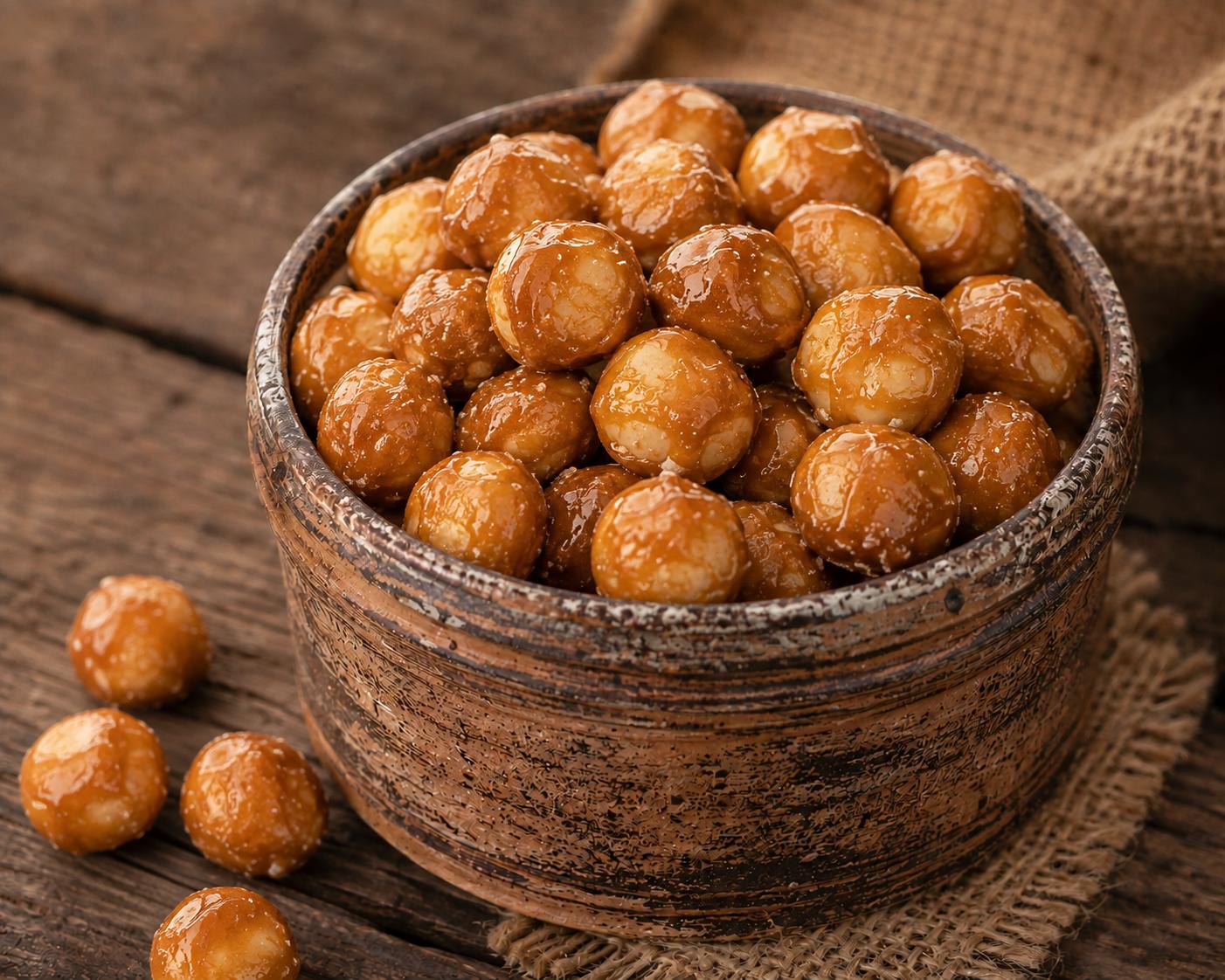Caramel Macadamias — 1
