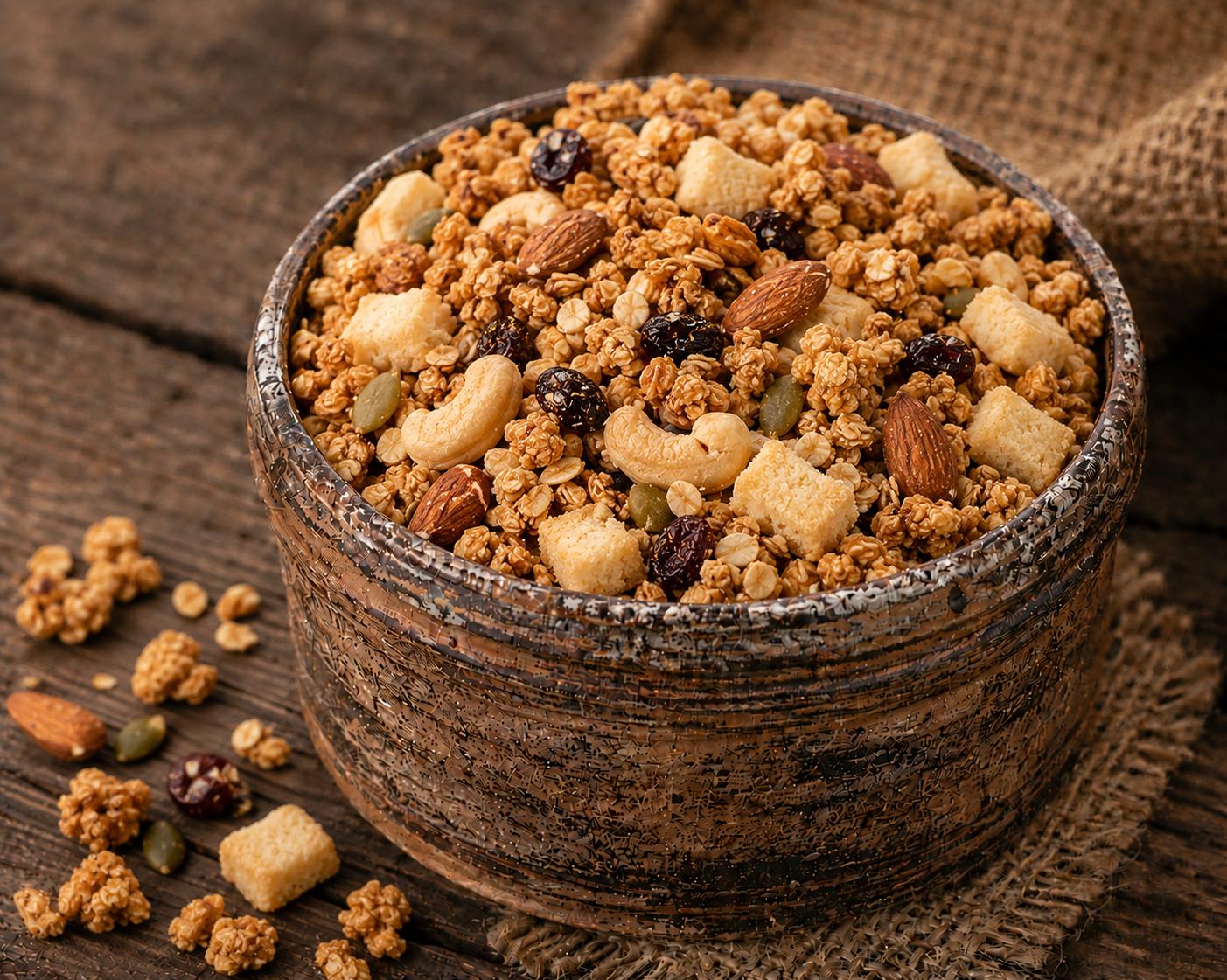 Honey & Shortbread Granola