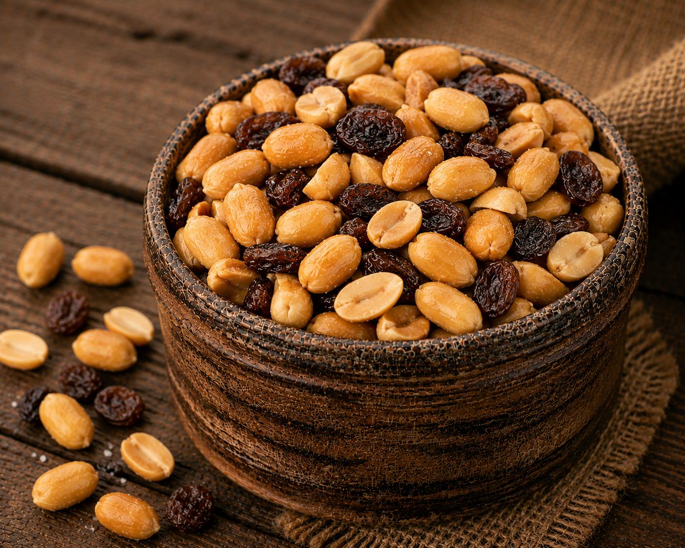Peanuts & Raisins