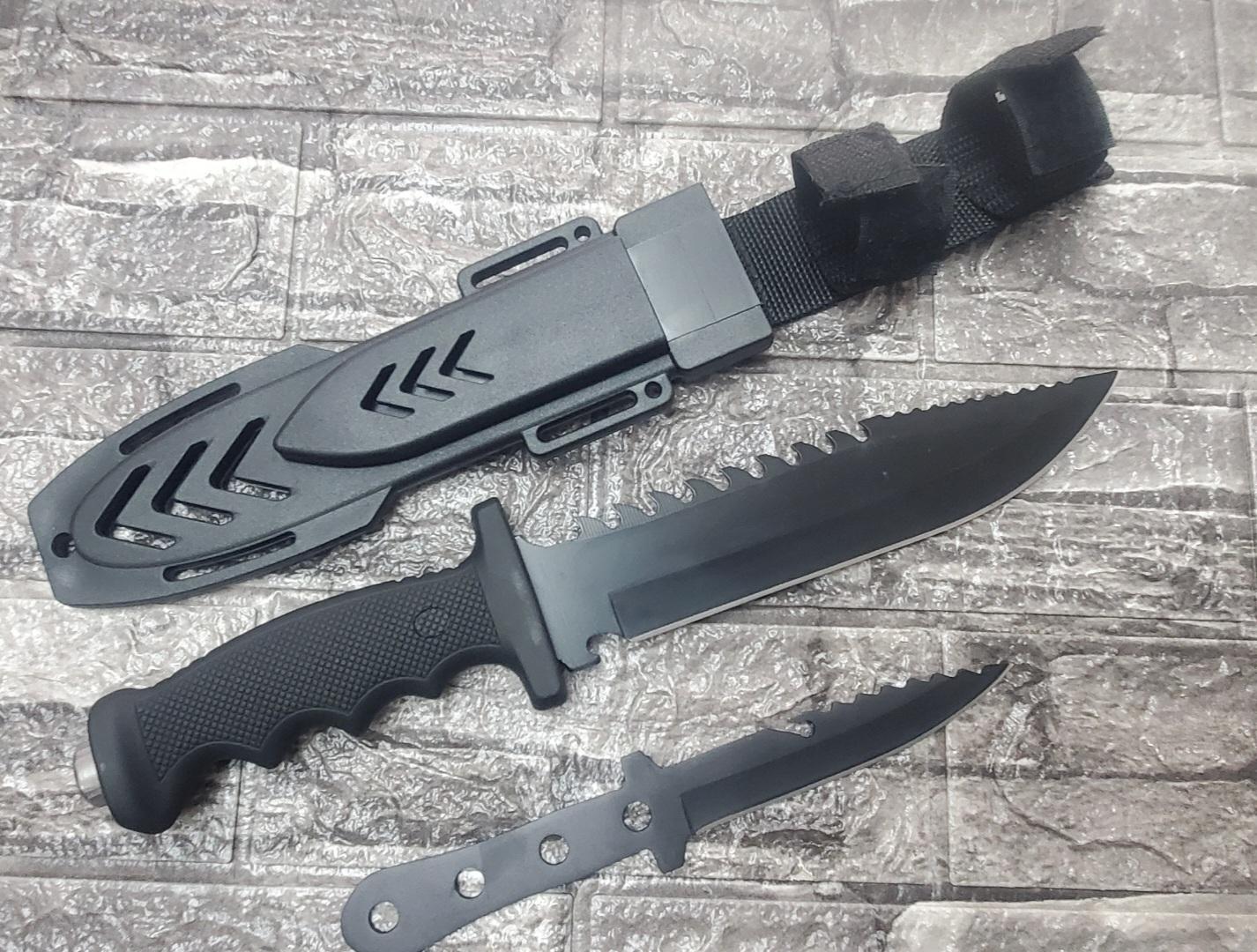 Columbia 2-Piece Survival Knife Set with Sheath — 2