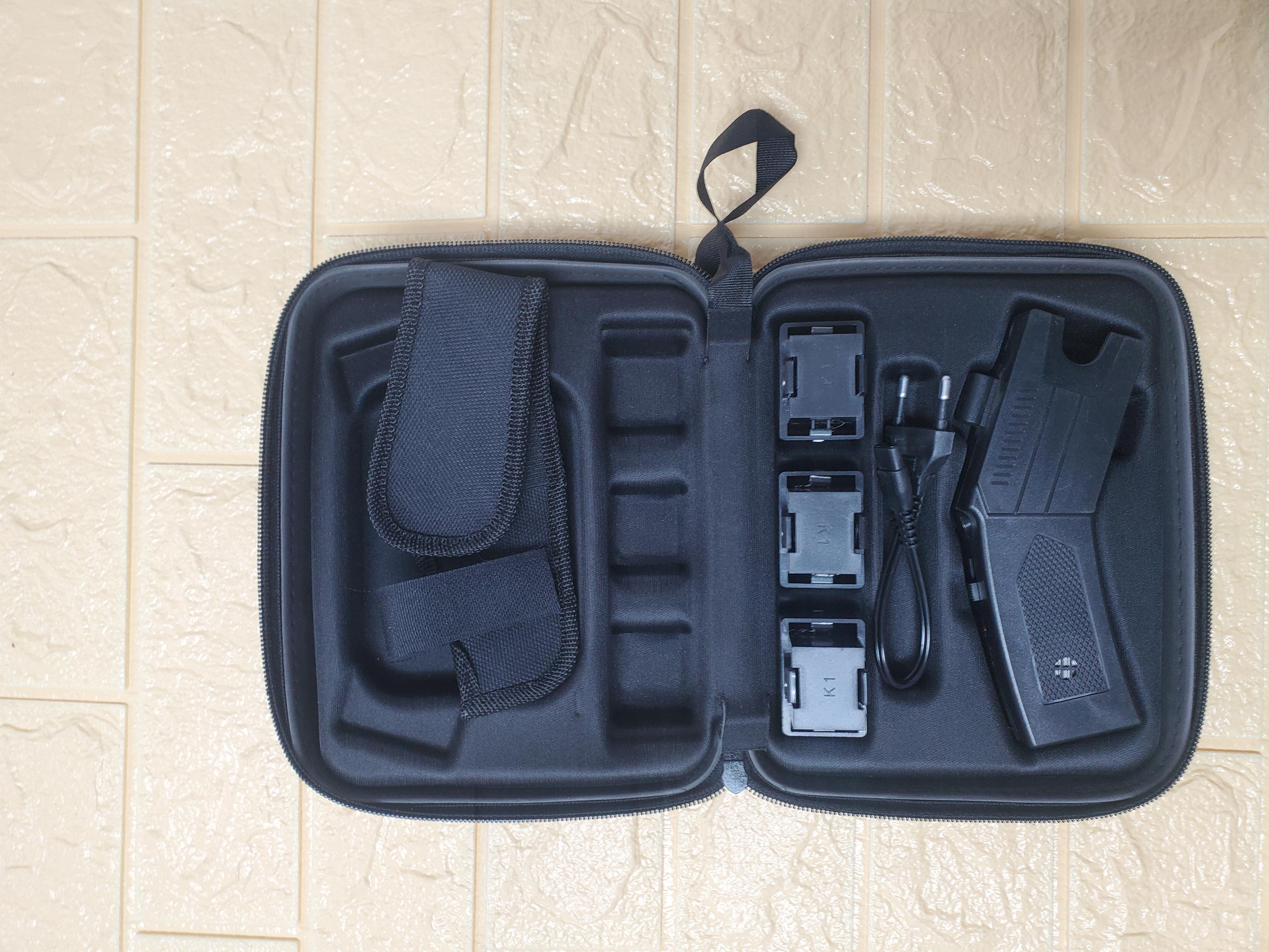 5-Meter Ballistic Stun Gun Kit – Rechargeable Self-Defense Device with Carry Case — 2