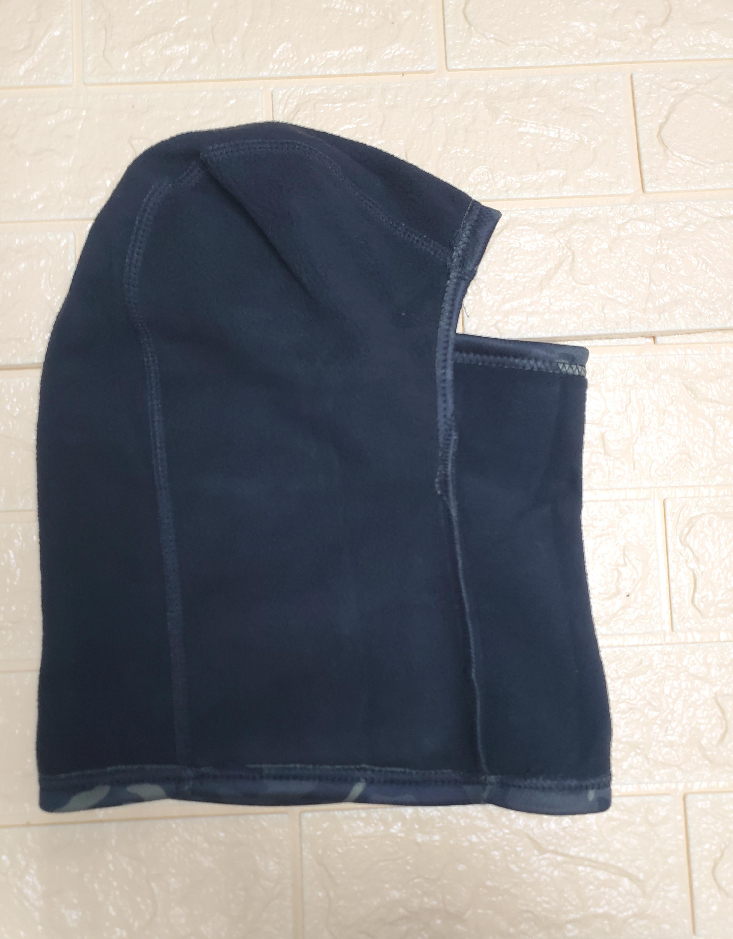 Fleece-Lined Thermal Balaclava – Black Camo — 1