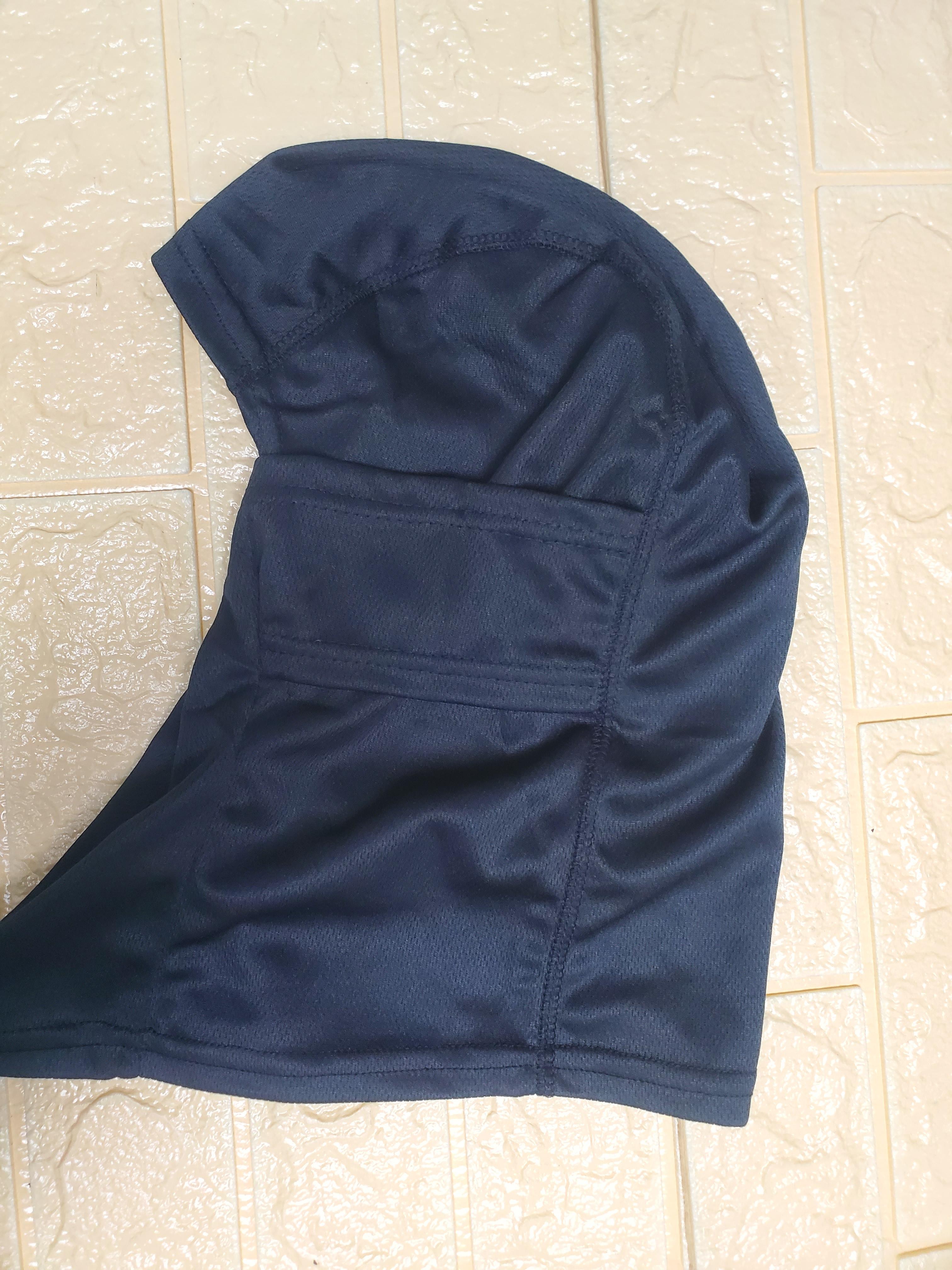 Lightweight Polyester Tactical Balaclava – Black — 1