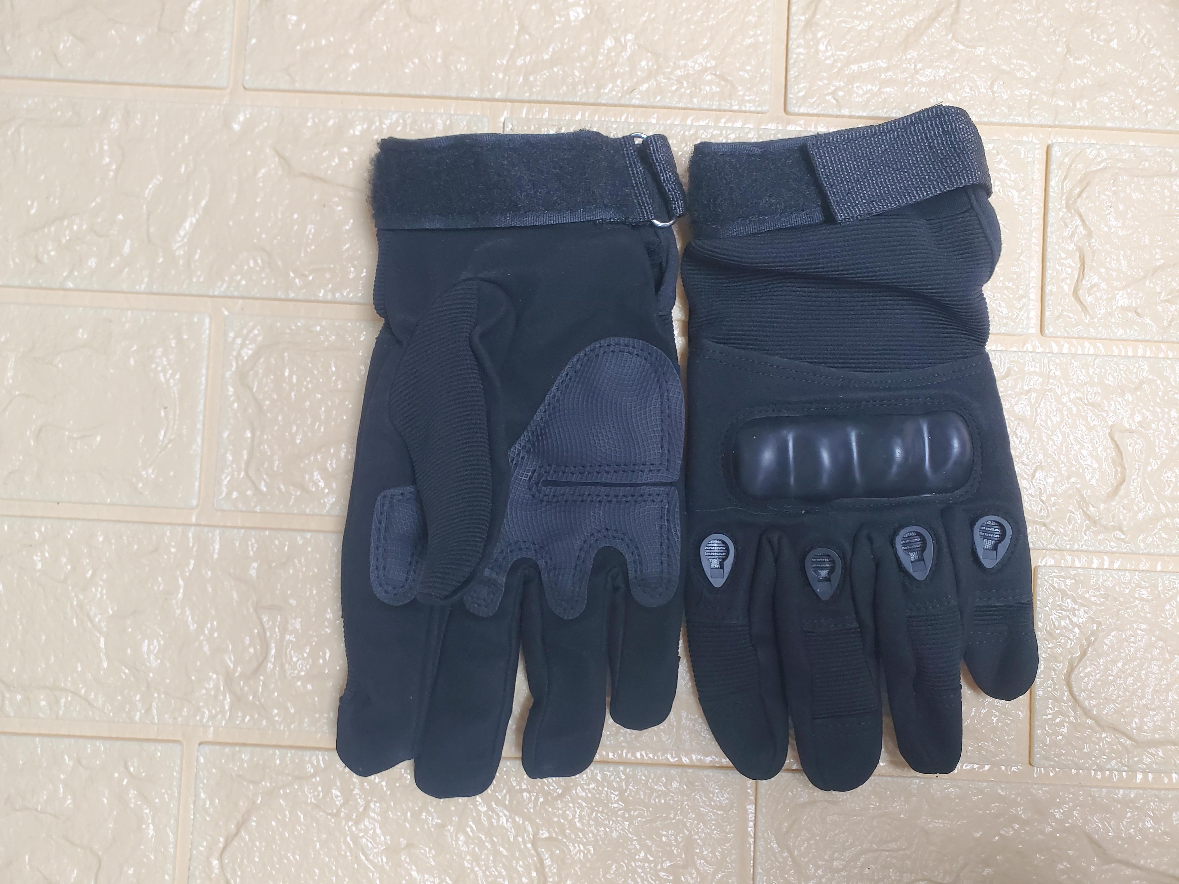 TacSpec Full Finger Hard Knuckle Tactical Gloves Variants Black Coyote Tan — 3