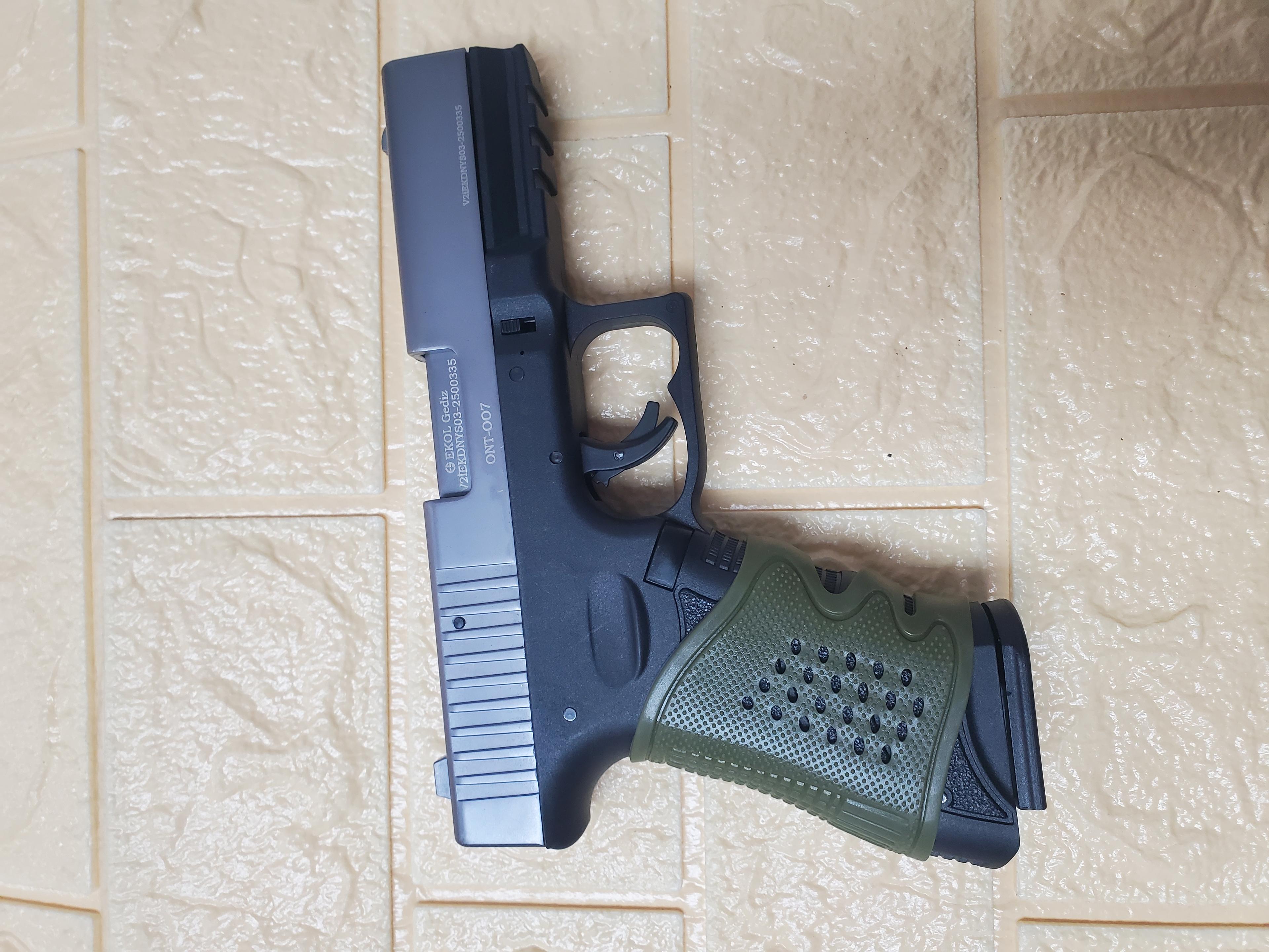 Universal Rubber Tactical Handgun Grip Sleeve — 3