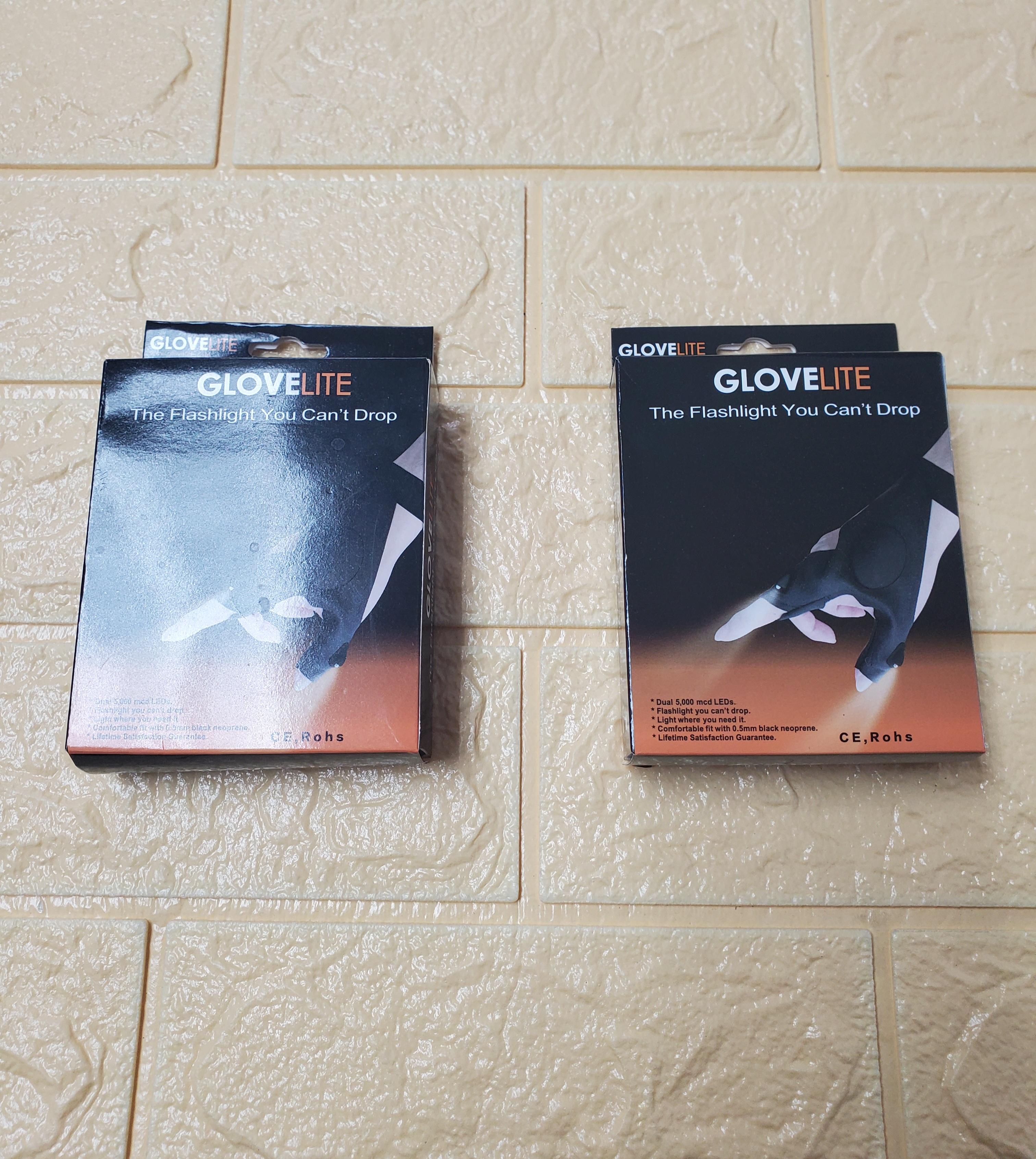 GloveLite LED Flashlight Gloves – Hands-Free Work Light — 1