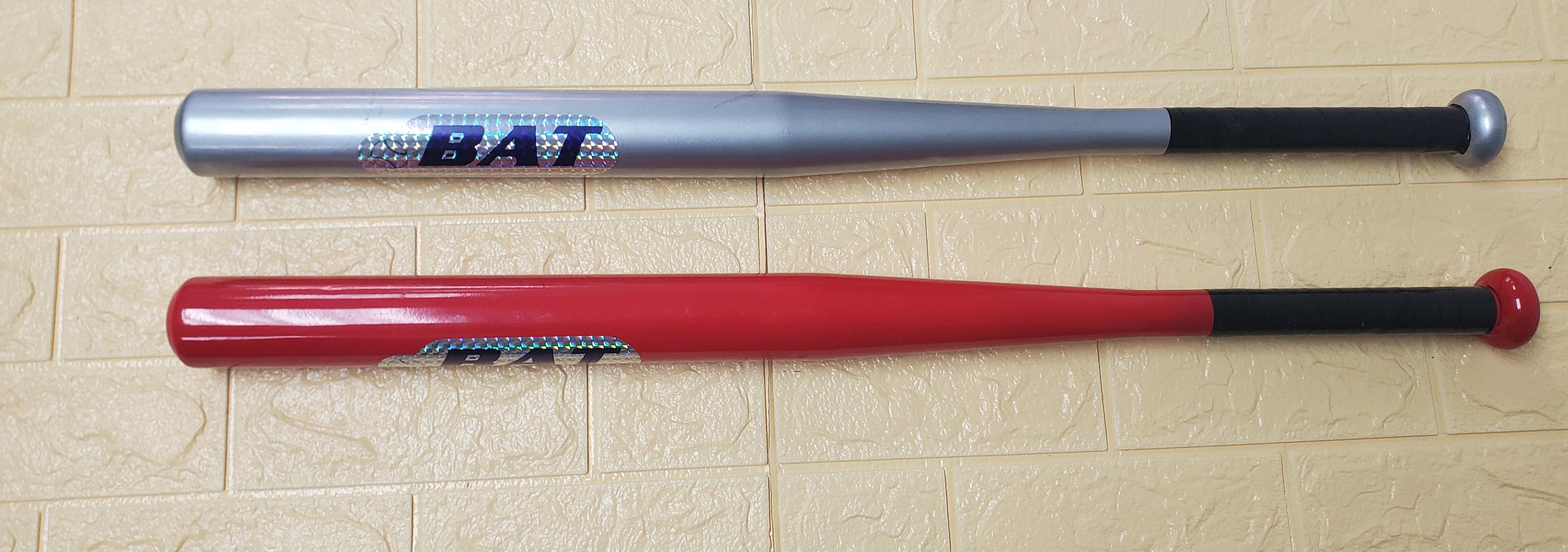 32-Inch Aluminium Alloy Baseball Bat Available Colours: Silver Red — 1