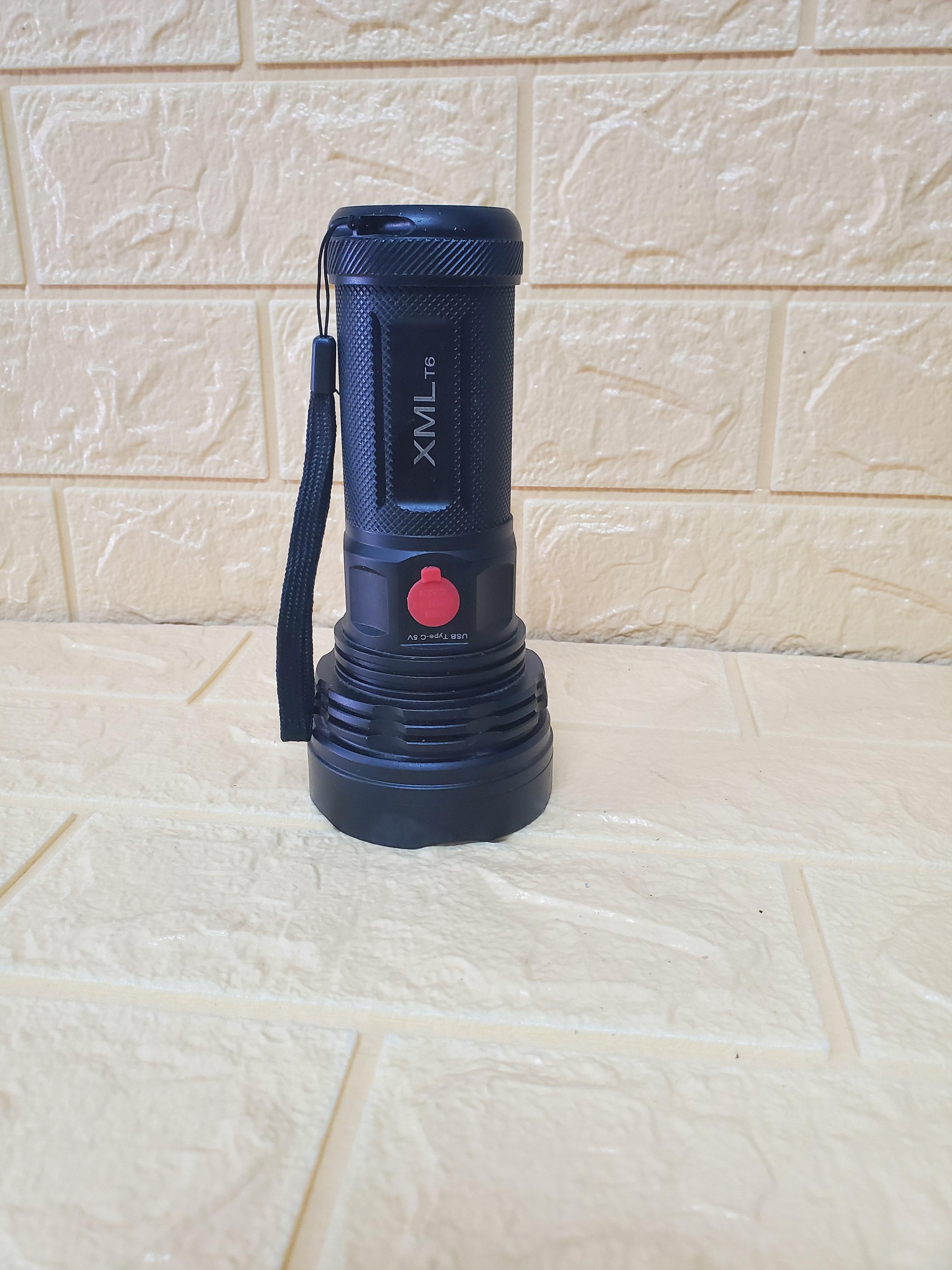 Small Sun ZY-T183 USB-C Rechargeable LED Tactical Flashlight — 1
