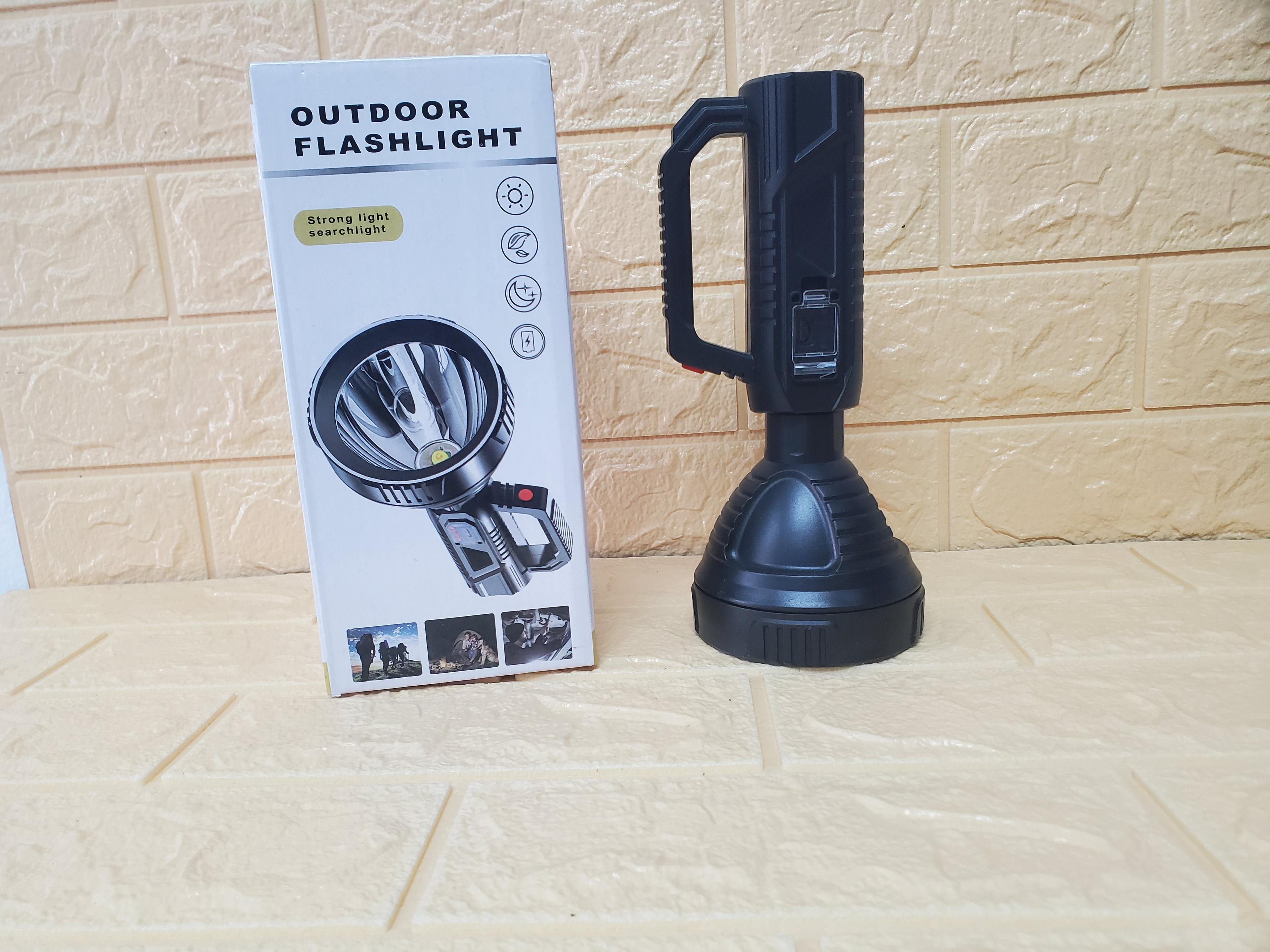 Rechargeable LED Outdoor Searchlight with USB Charging — 1