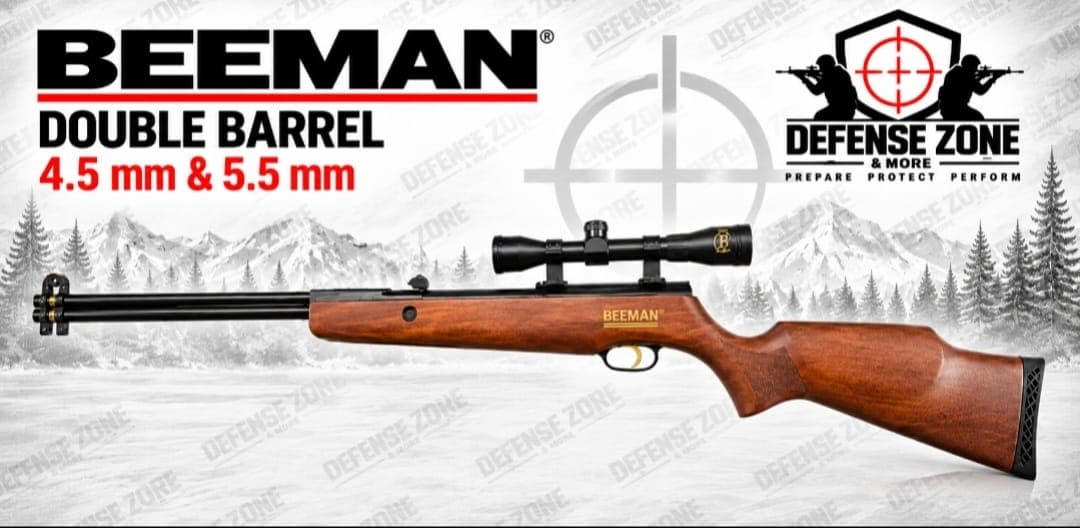 BEEMAN Double Barrel Air Rifle – 4.5mm & 5.5mm — 1