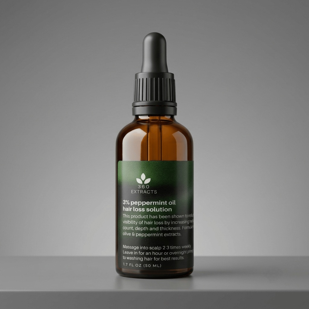360 Extracts - 3% Peppermint Oil Hair Loss Solution