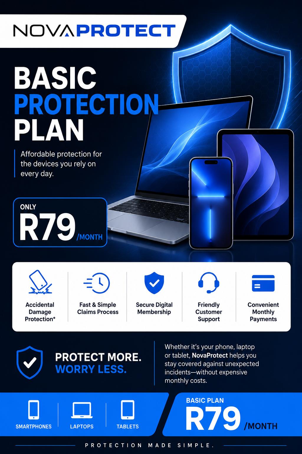 Basic Plan – R79/month — 1