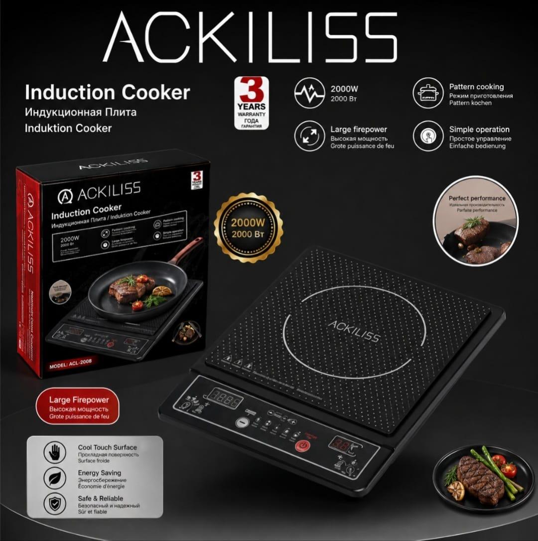 Ackiliss 2000W Induction Cooker — 1