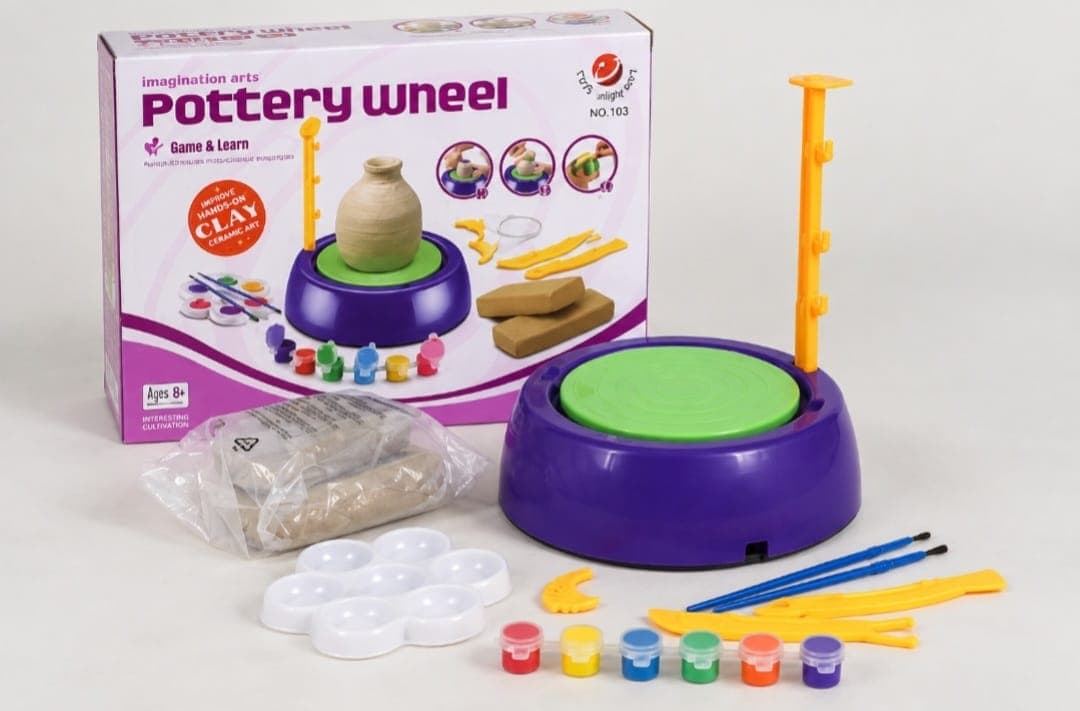 Kids Pottery Wheel Creative Craft Kit , photo 1