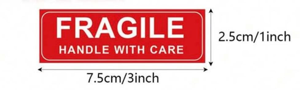 Fragile Sticker (Per roll)