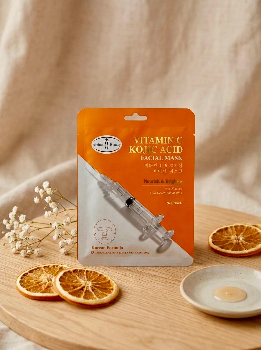 Vitamin C & Kojic Acid Sheet Mask — 1
