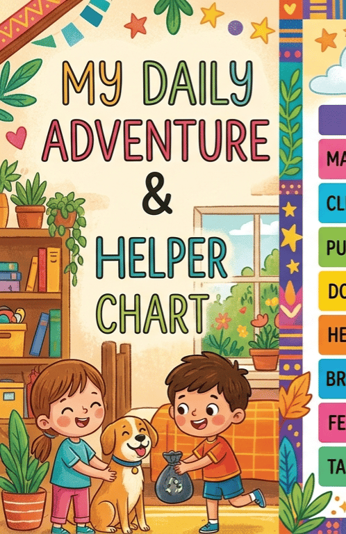 Daily chore sheet for children — 1