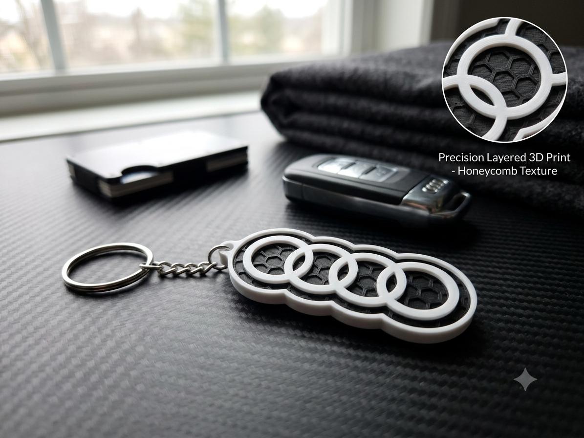 Audi keychain — 1