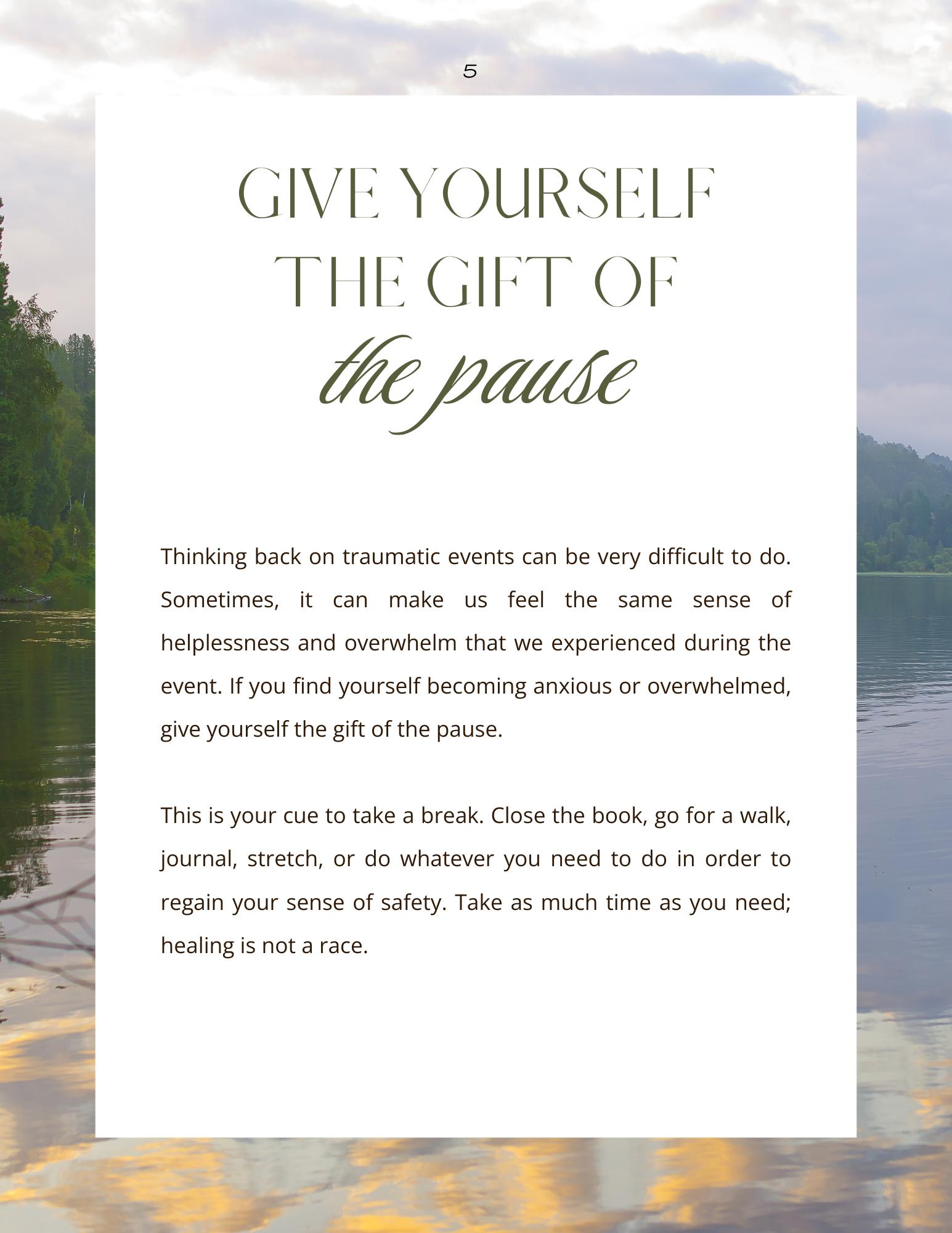 Trauma healing workbook, photo 5