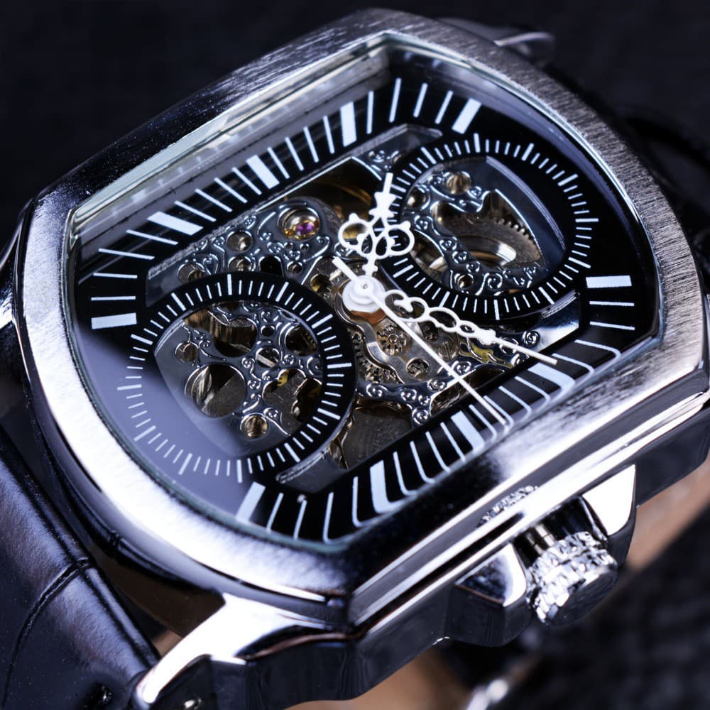 Men's Automatic Square Mechanical Watch — 3