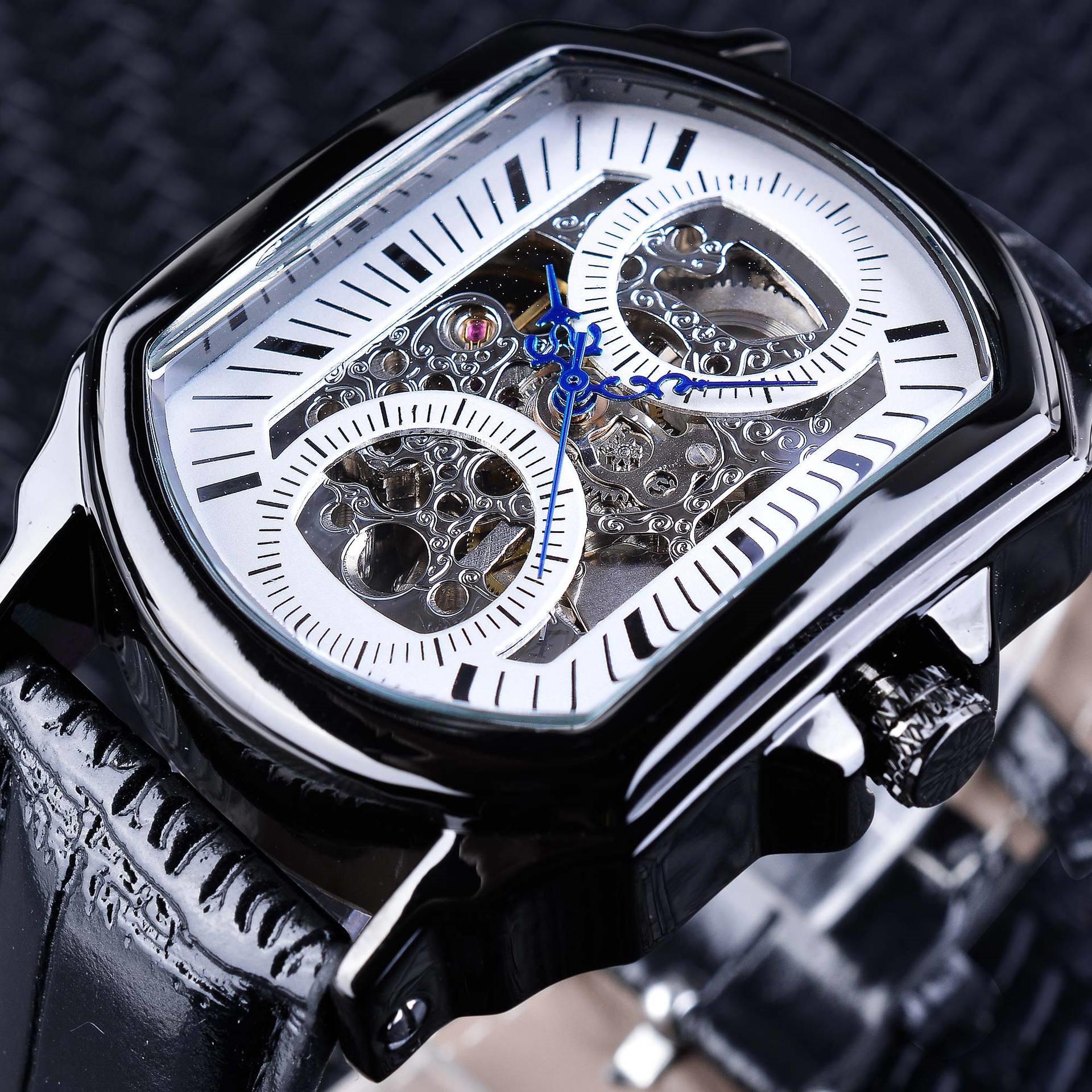 Men's Automatic Square Mechanical Watch — 4