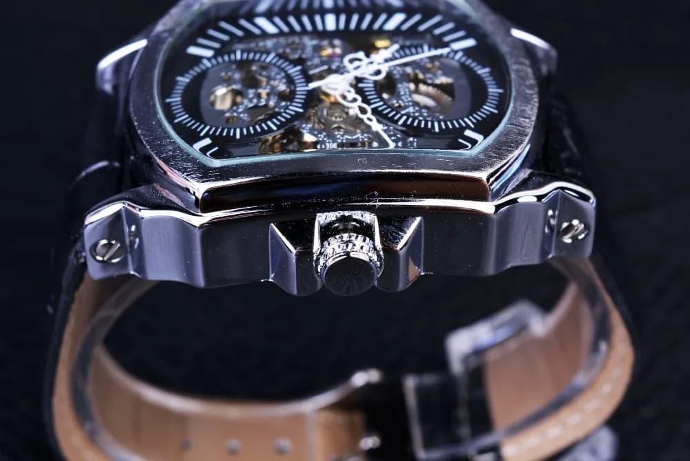 Men's Automatic Square Mechanical Watch — 8