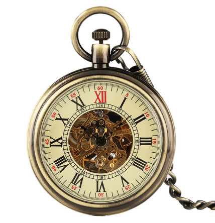 Automatic mechanical pocket watch — 8