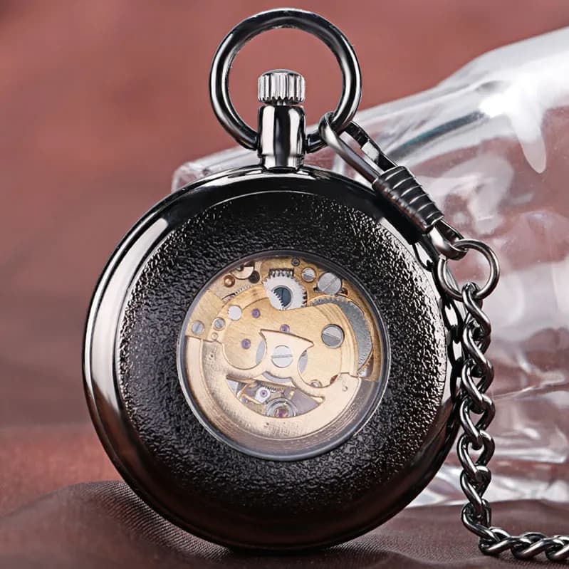 Automatic mechanical pocket watch — 4