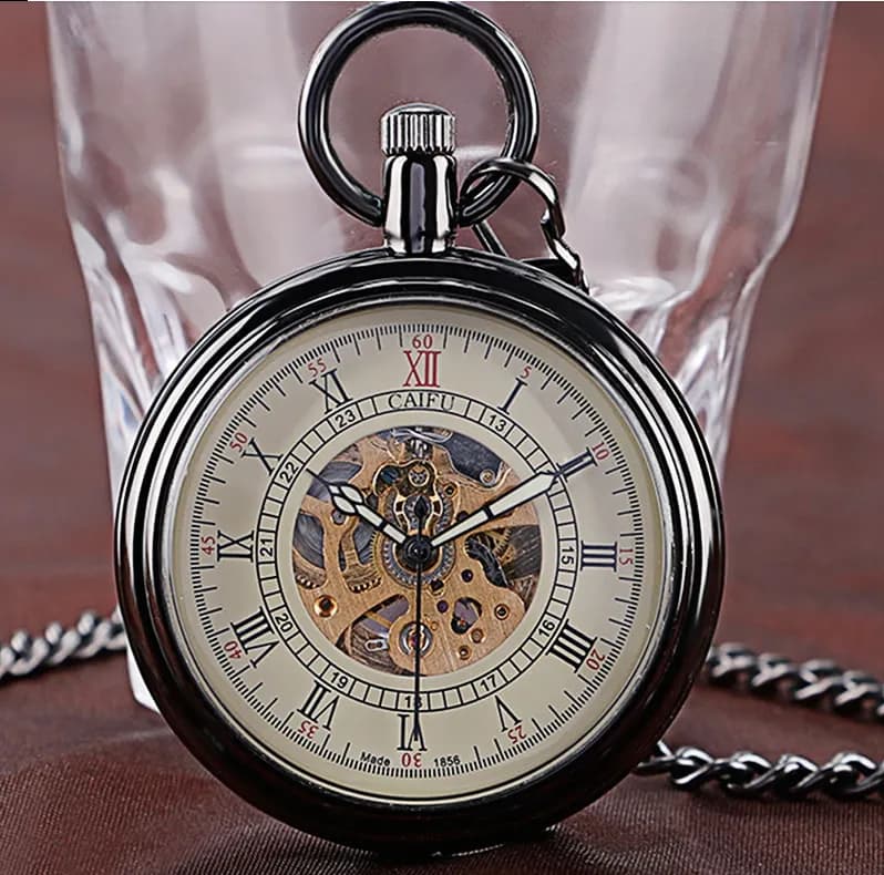 Automatic mechanical pocket watch — 1