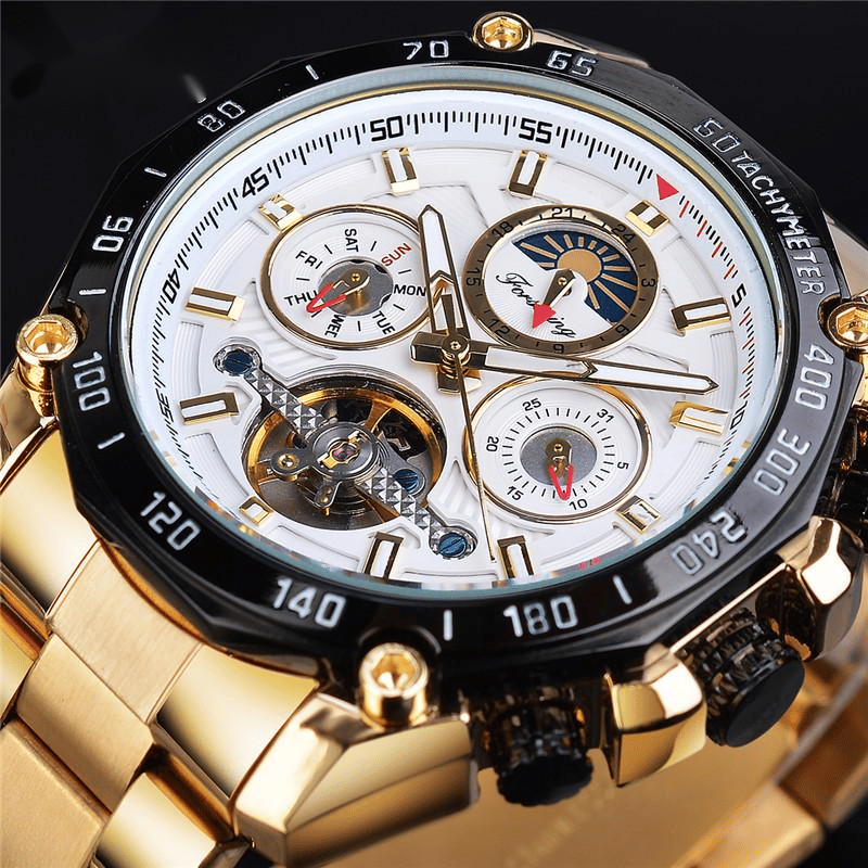 Tourbillon multifunctional waterproof automatic mechanical watch — 3