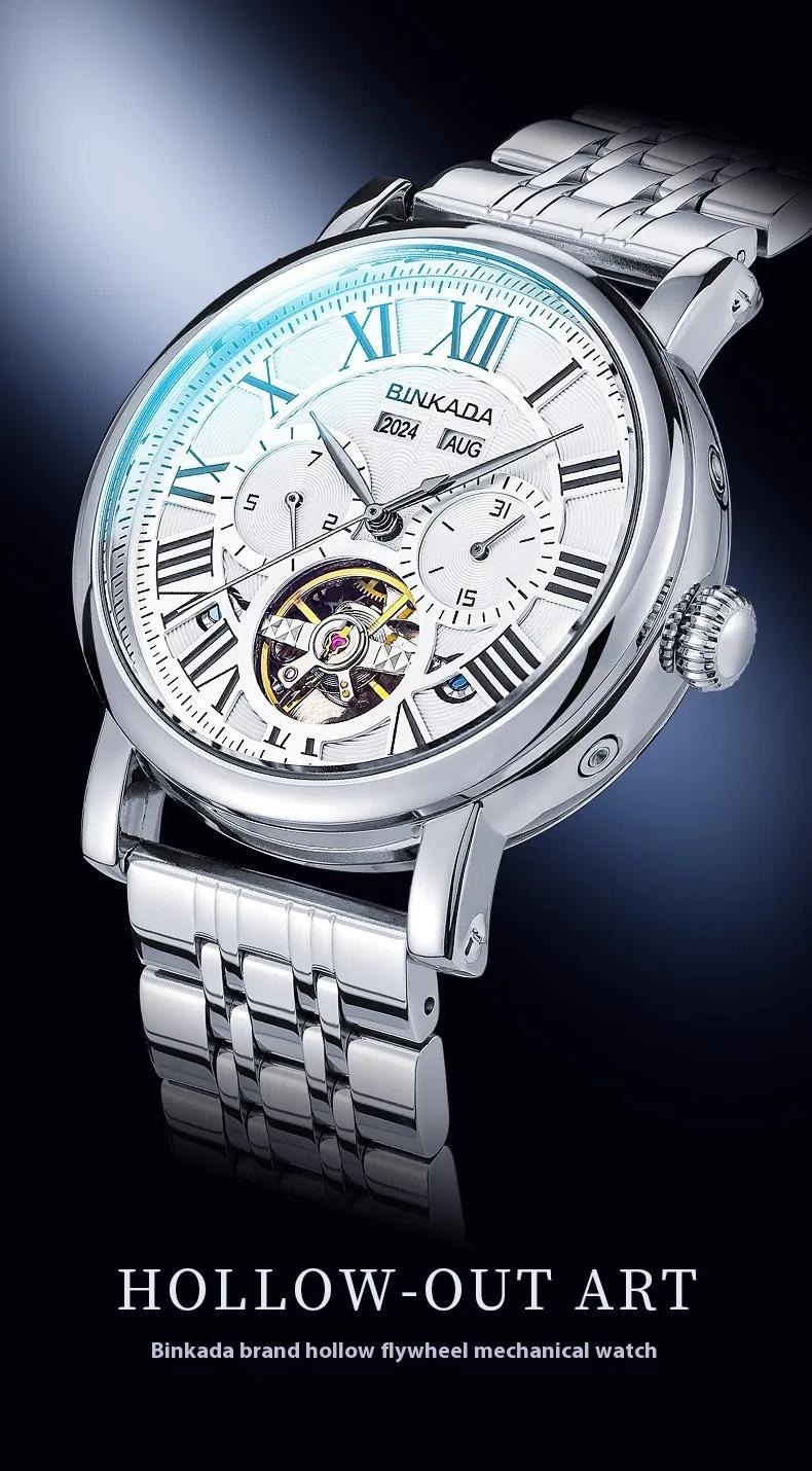 Multifunctional Mechanical Men's Automatic Waterproof Watch — 16
