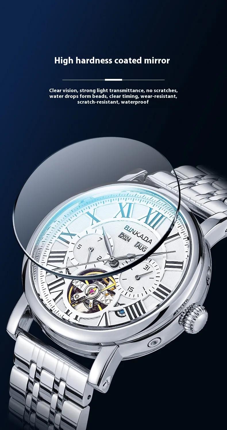 Multifunctional Mechanical Men's Automatic Waterproof Watch — 9