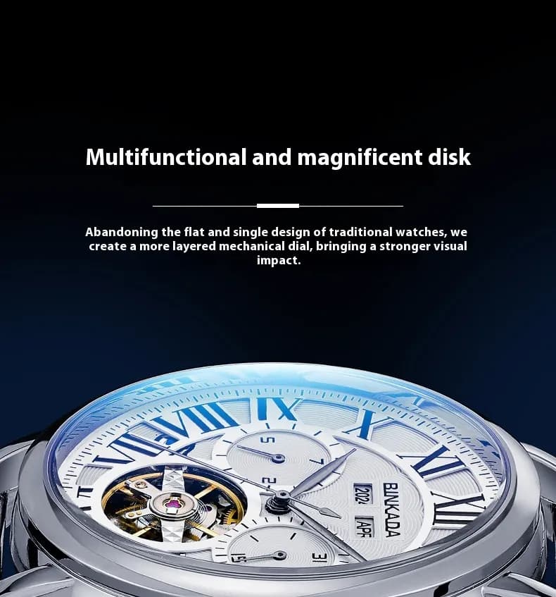 Multifunctional Mechanical Men's Automatic Waterproof Watch — 15