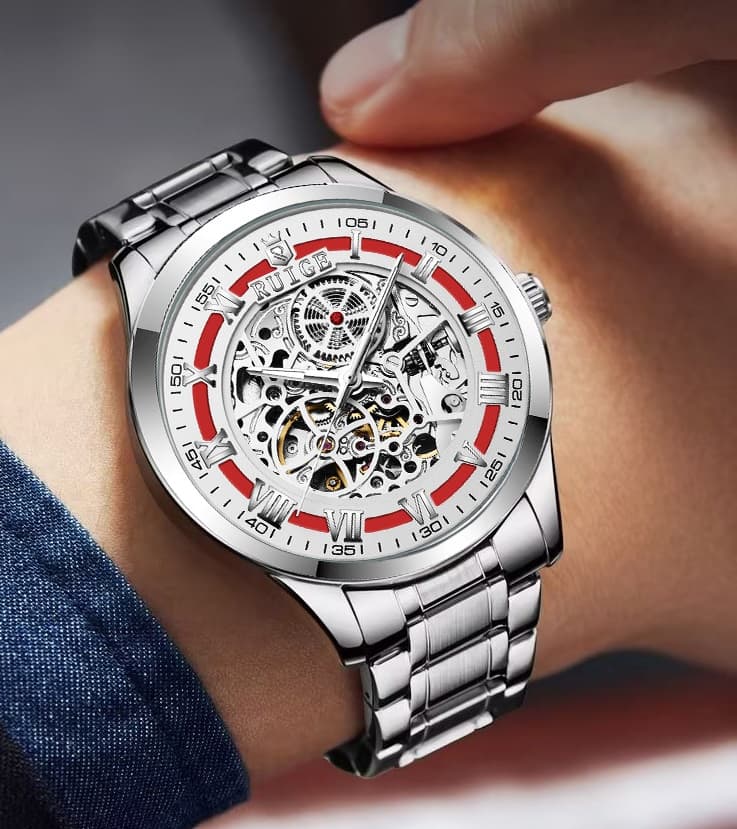 Double-sided Hollow Automatic Mechanical Watch — 4