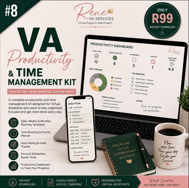 VA Productivity & Time Management Kit