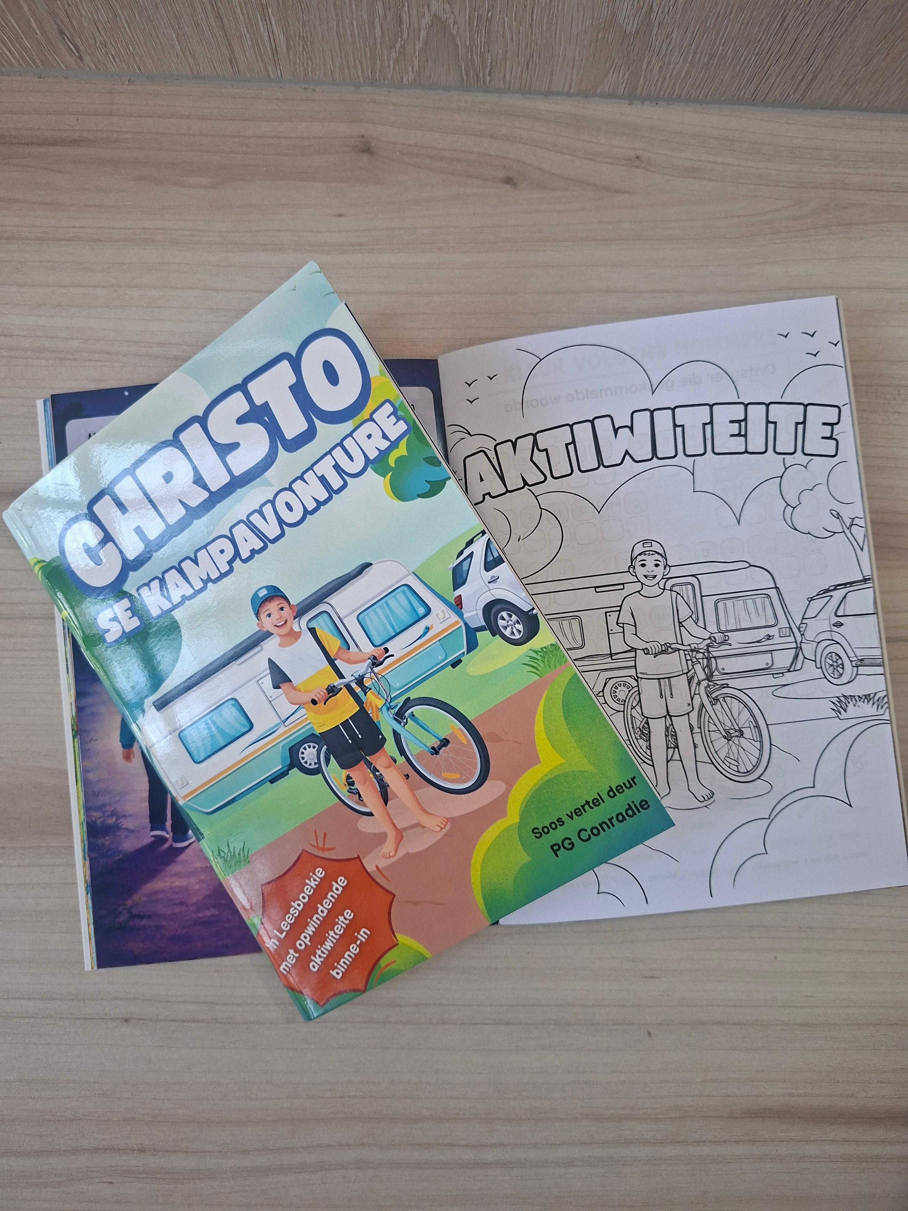 Christo se Kampavonture lees- en aktiwiteitboek — 2