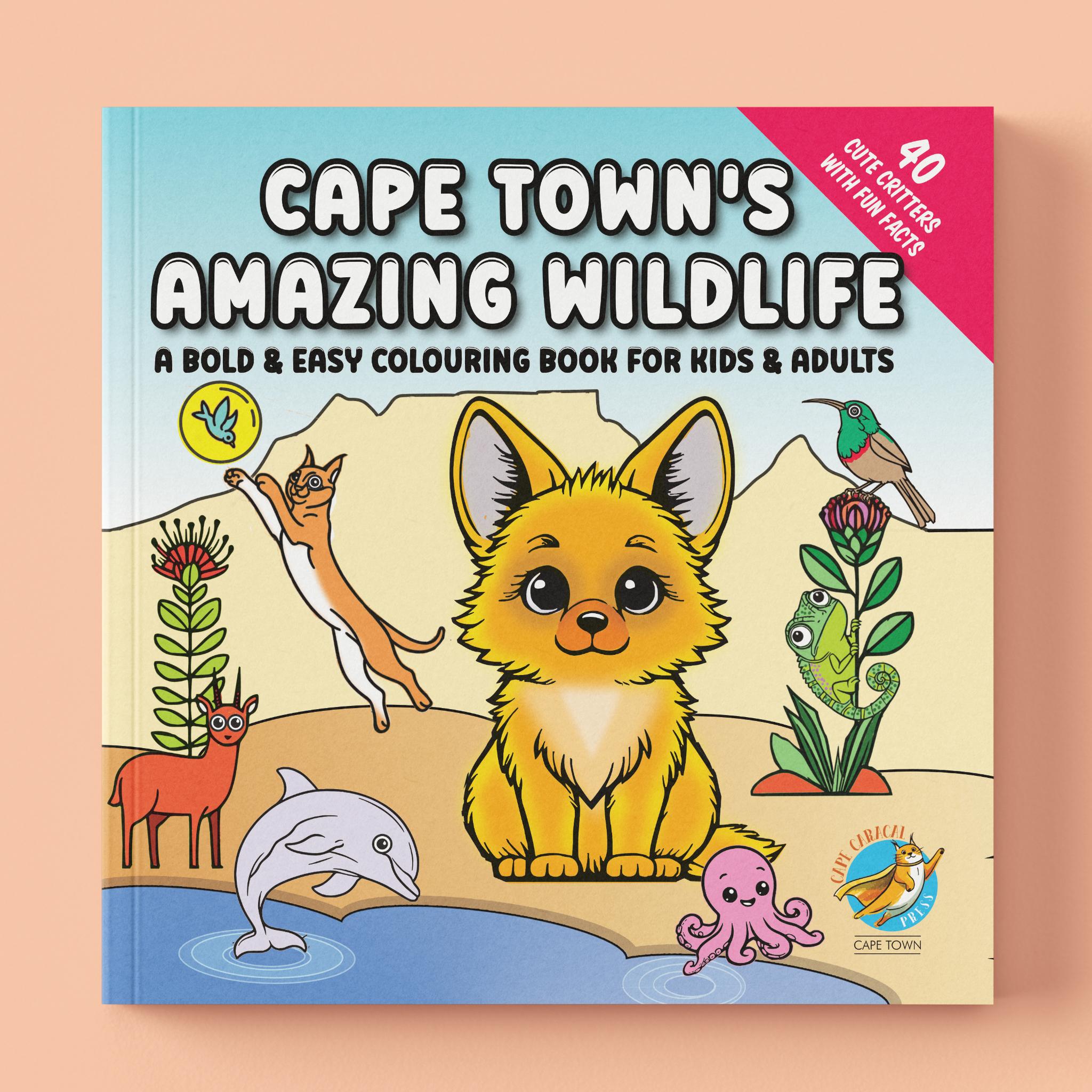 Cape Town's Amazing Wildlife Colouring Book — 1