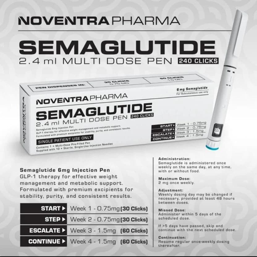 NoventraPharma - Semaglutide 5mg Pen