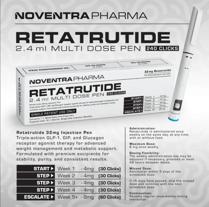 NoventraPharma - Retatrutide 32mg Pen