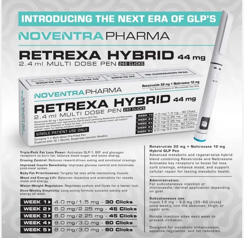 NoventraPharma - Retrexa Hybrid 44mg Pen