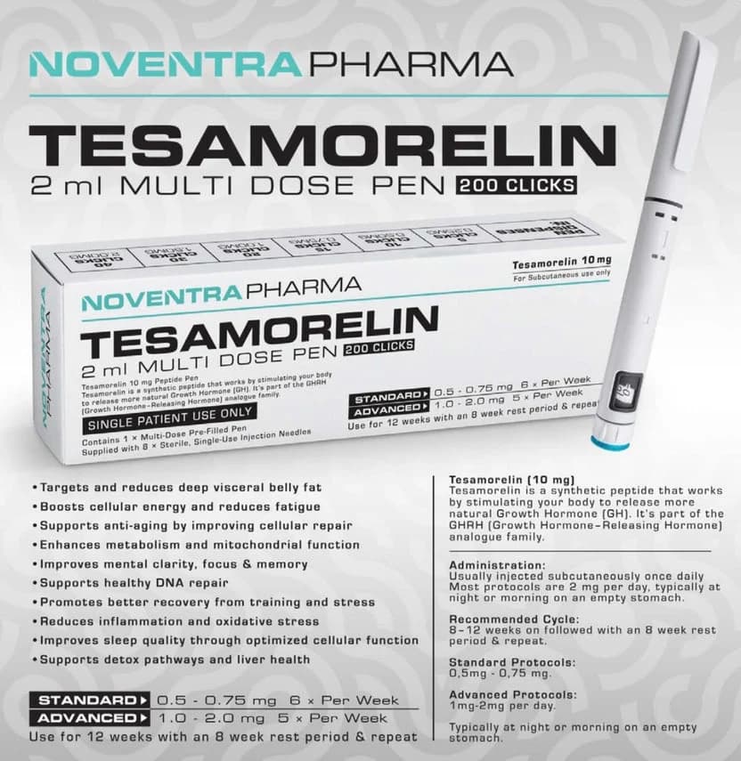 NoventraPharma - Tesamorelin 10mg Pen