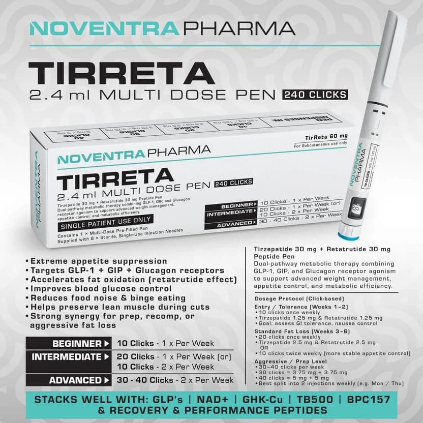 NoventraPharma - Tirreta 60mg Pen