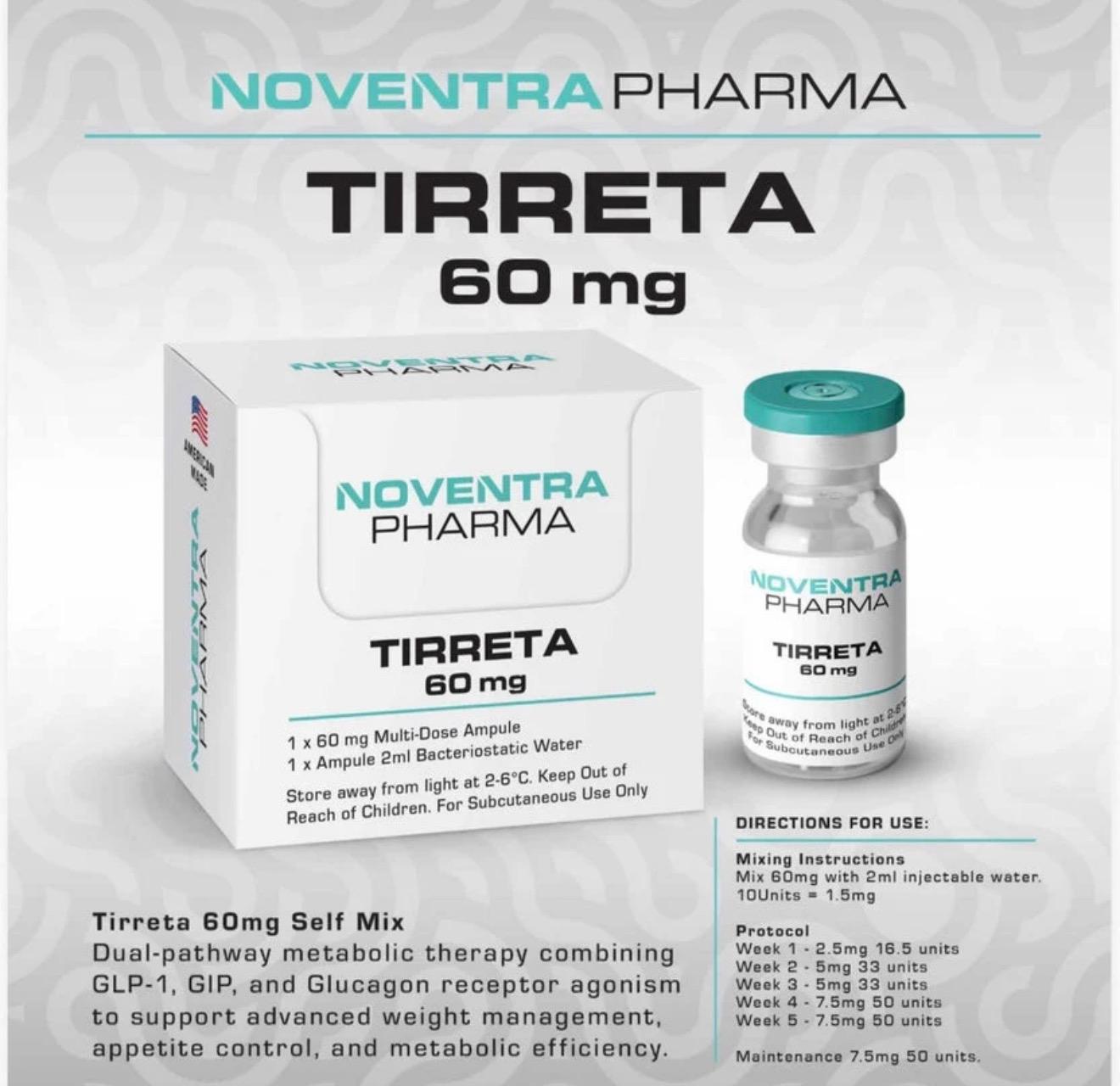NoventaPharma - Tirreta 60mg Vial