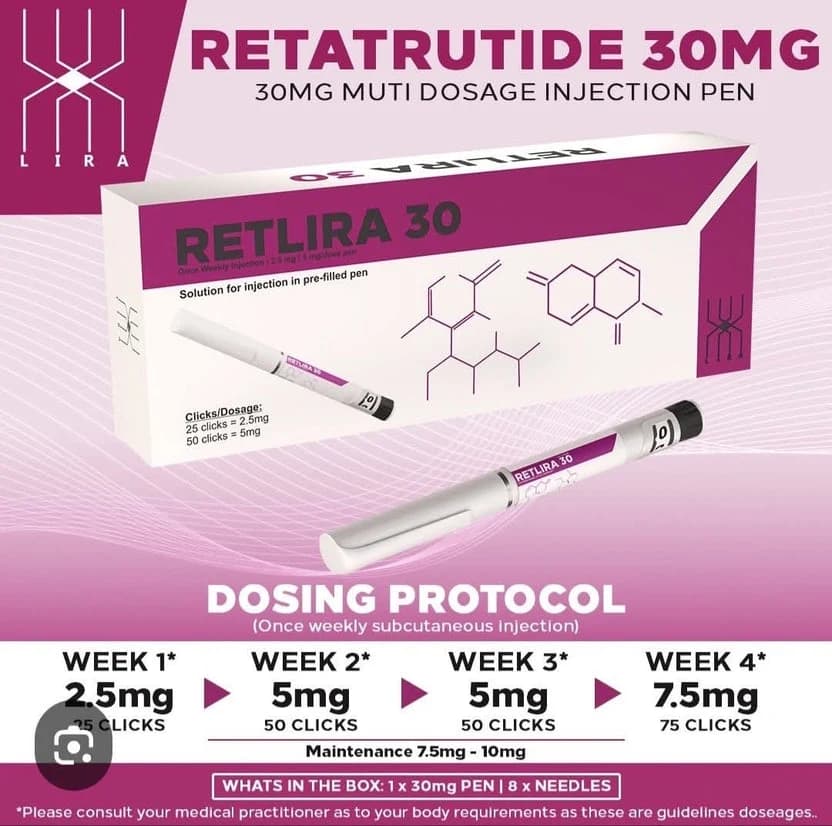 UPA - Retlira (Retatrutide) 30mg Pen, photo 1