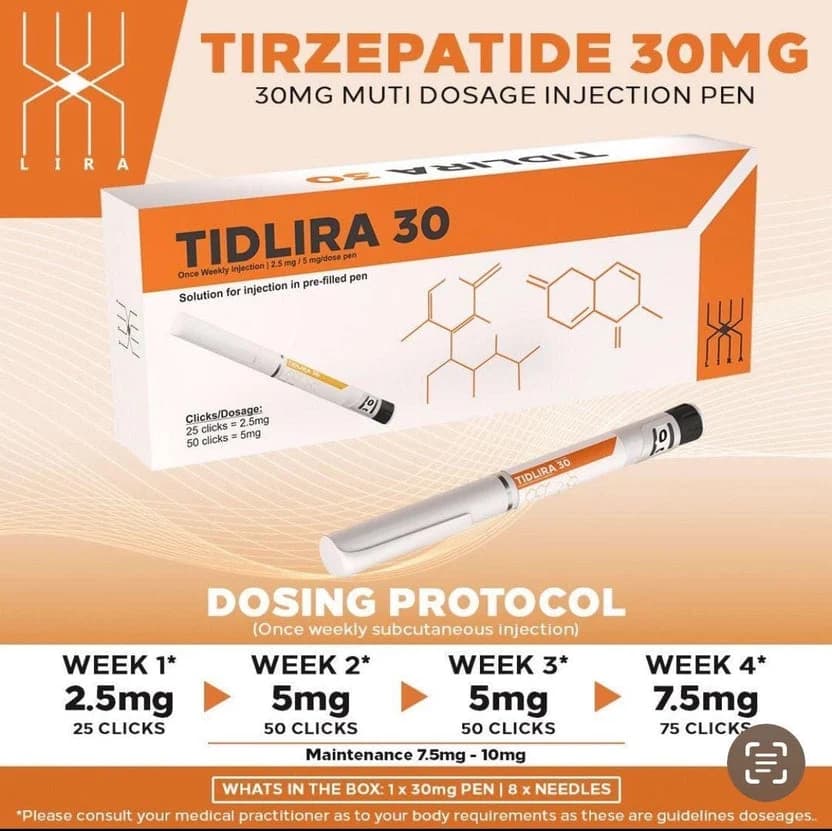 UPA - Tidlira (Tirzepatide) 30mg Pen, photo 1